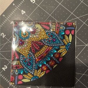 Colorful Rhinestone Embellished homemade book market